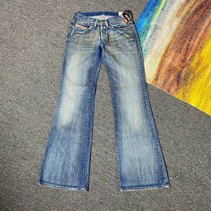 Diesel Daze Bootcut Dirty Wash Denim Jeans. NWT